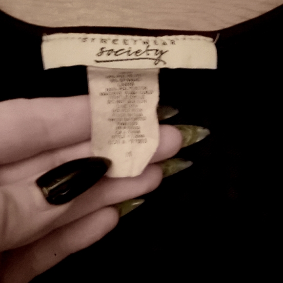 Black Mesh Top - Picture 2 of 2